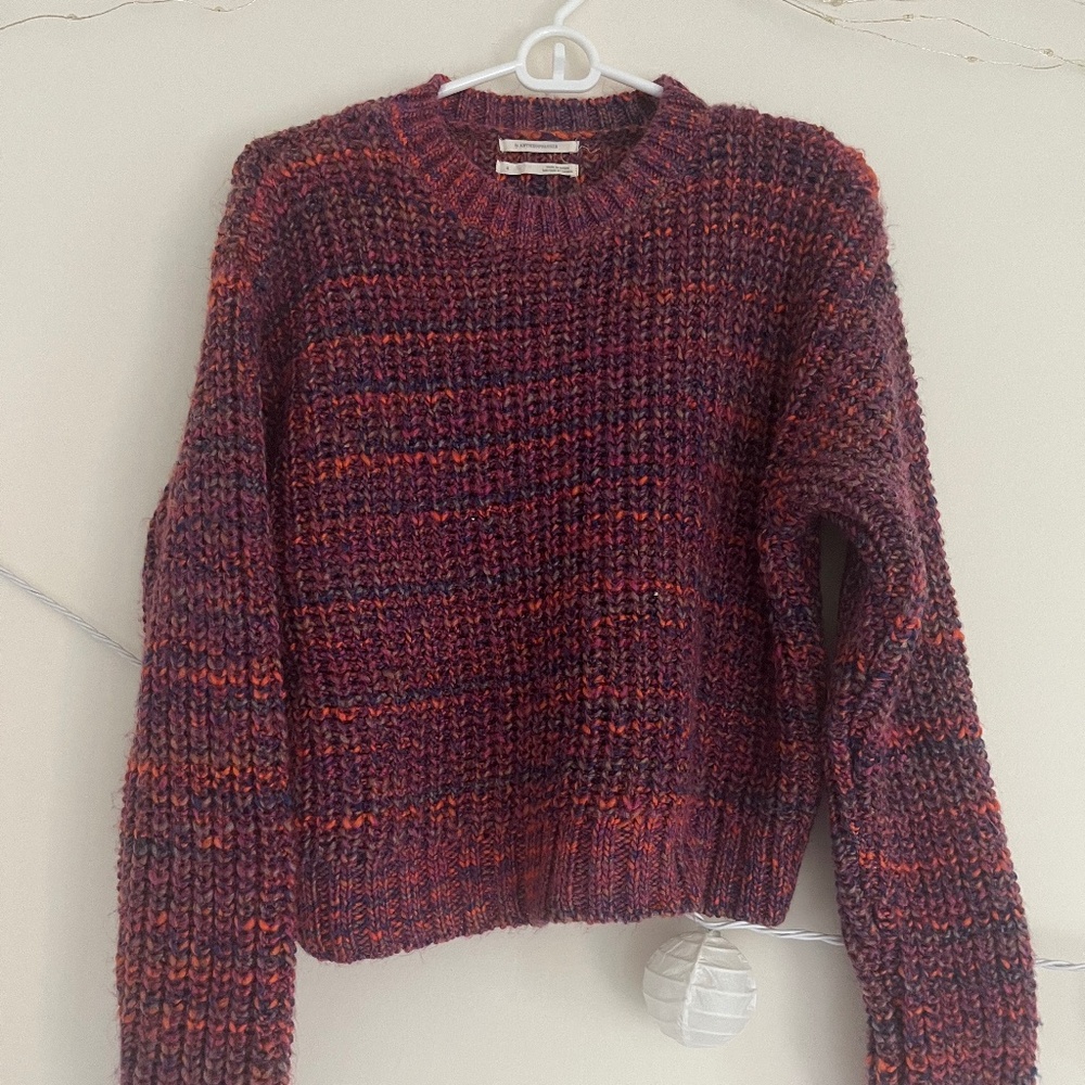 Anthropologie Multicolor Knit Sweater